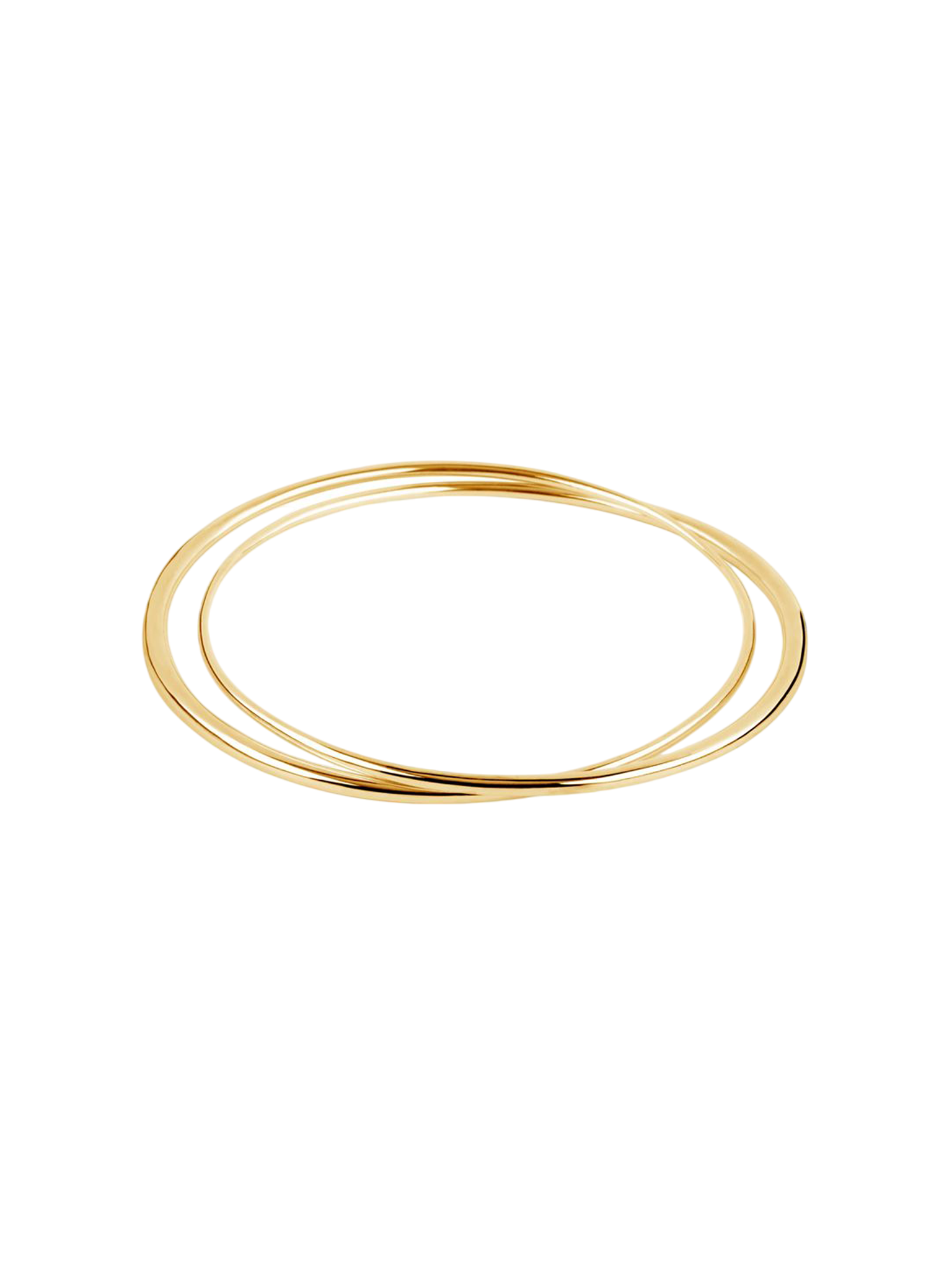 Signature double bangle